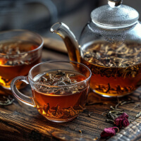 Drinking Black Tea picture